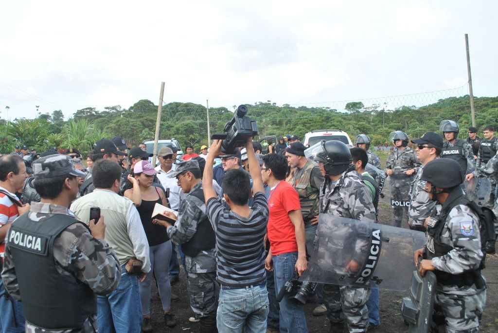 La Policía y la Intendenta en plena acción 1
