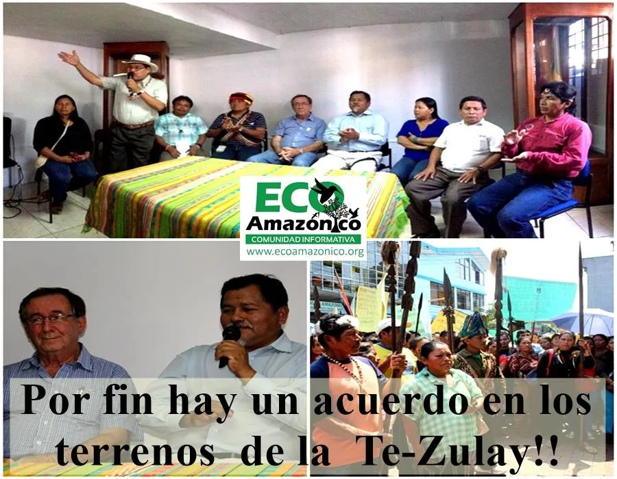 Termina el conflicto en el Te-Zulay con los indígenas de las nacionalidades