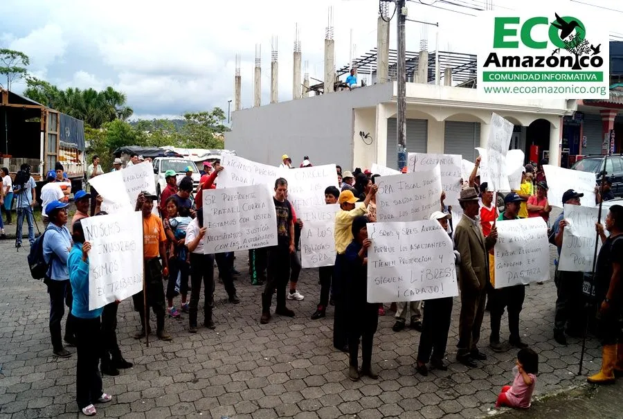 Justicia y legalización de tierras de hacienda Té Zulay piden ex trabajadores