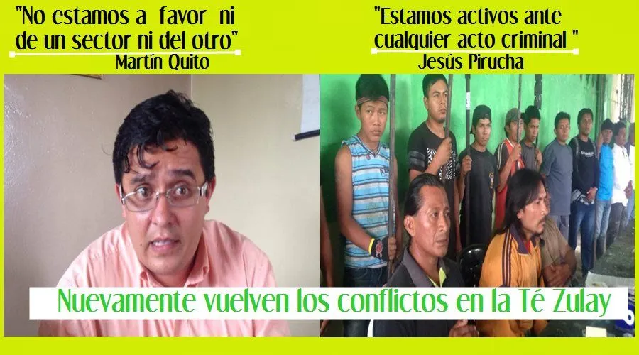 Posesionaros de la Té Zulay denuncian actos criminales /Gobernador replíca esta información