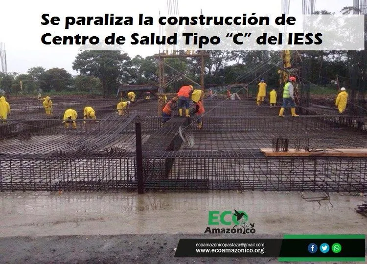 Tres Días Se Paraliza La Construcción De Centro De Salud Tipo “C” Del IESS
