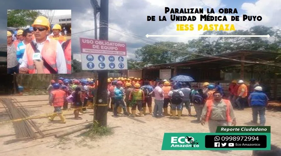 Trabajadores Paralizan La Construcción De La Unidad Tipo “C” Del IESS