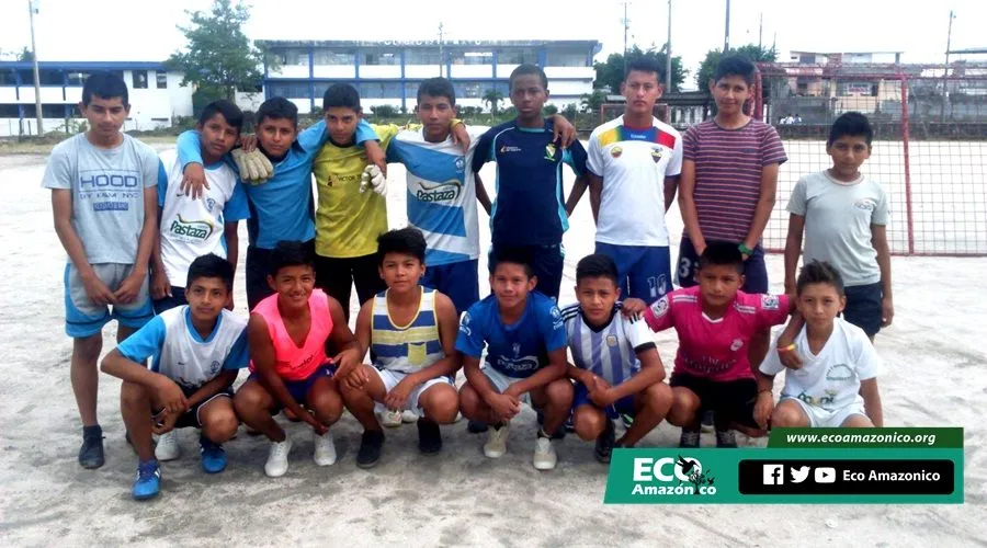 Selección de fútbol sub 14 a eliminatorias en Imbabura