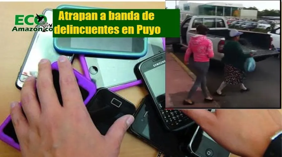 Policía atrapa a los la banda de delincuentes en Puyo