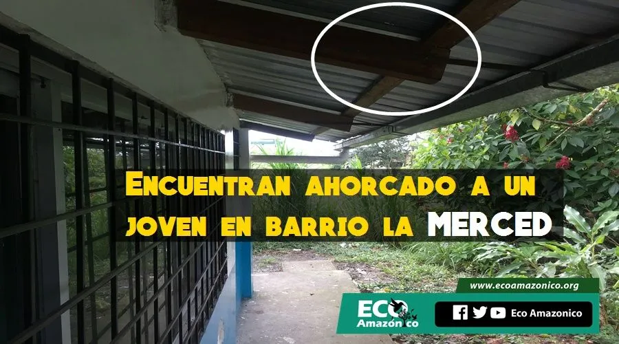 Encuentran ahorcado a un joven