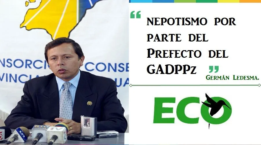 Nepotismo por parte de Jaime Guevara