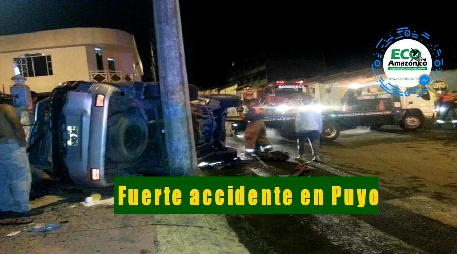 Accidente en Puyo