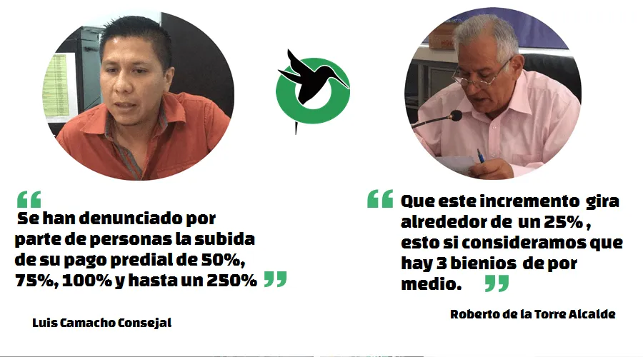 25% de incremento de impuestos en Puyo