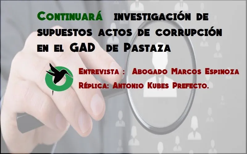 Investigación al GADPPz