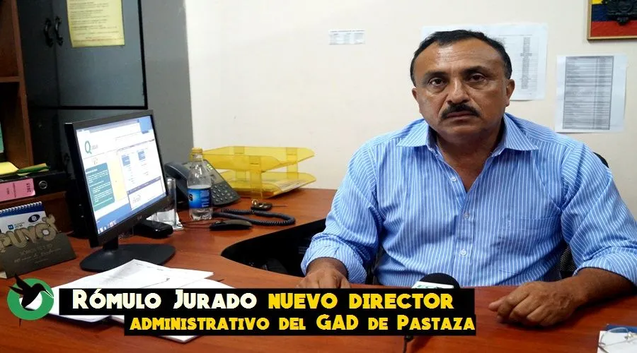 Nuevo director administrativo del GAD de Pastaza