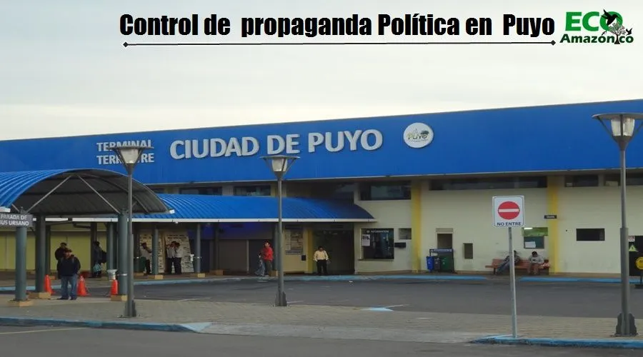 controlará propaganda política en Puyo