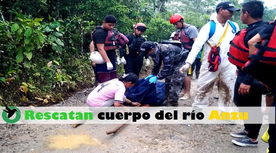 rescatan curepo del rio anzu