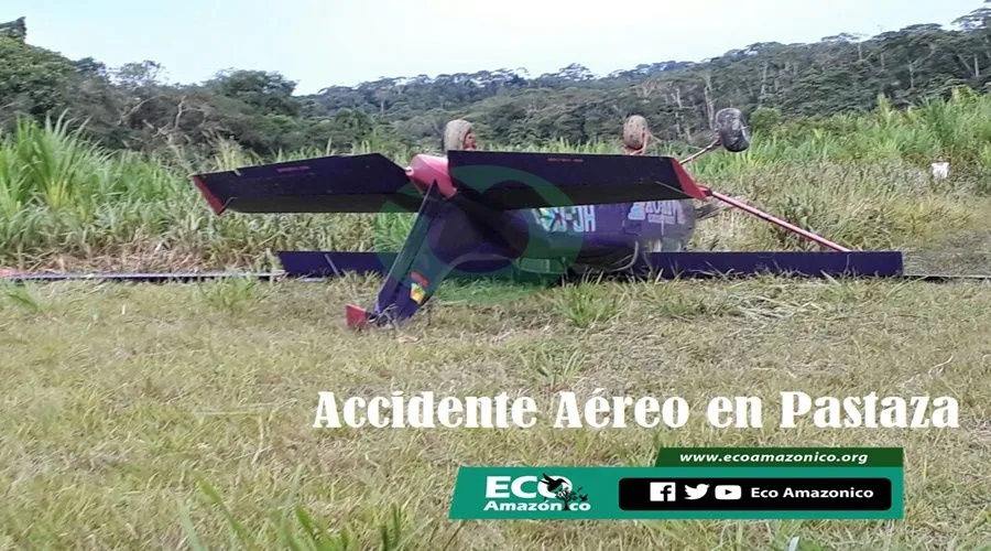 Accidente aéreo en Pastaza
