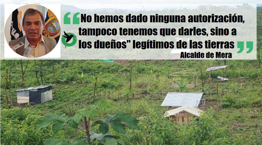 Alcalde de Mera opina sobre la Té Zulay