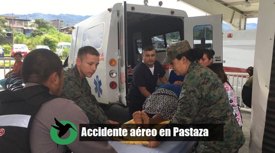 Avioneta del ECORAE sufre accidente aéreo