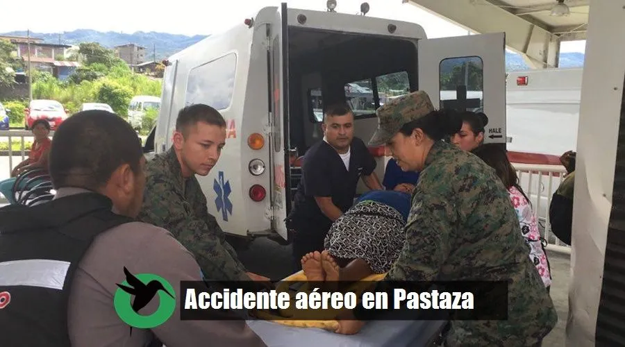 Avioneta del ECORAE sufre accidente aéreo