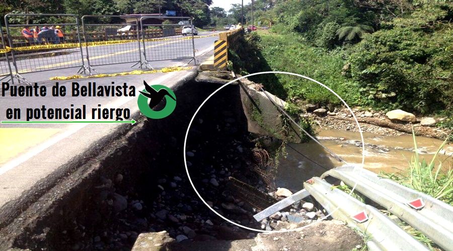 Puente de Bellavista en Riesgo