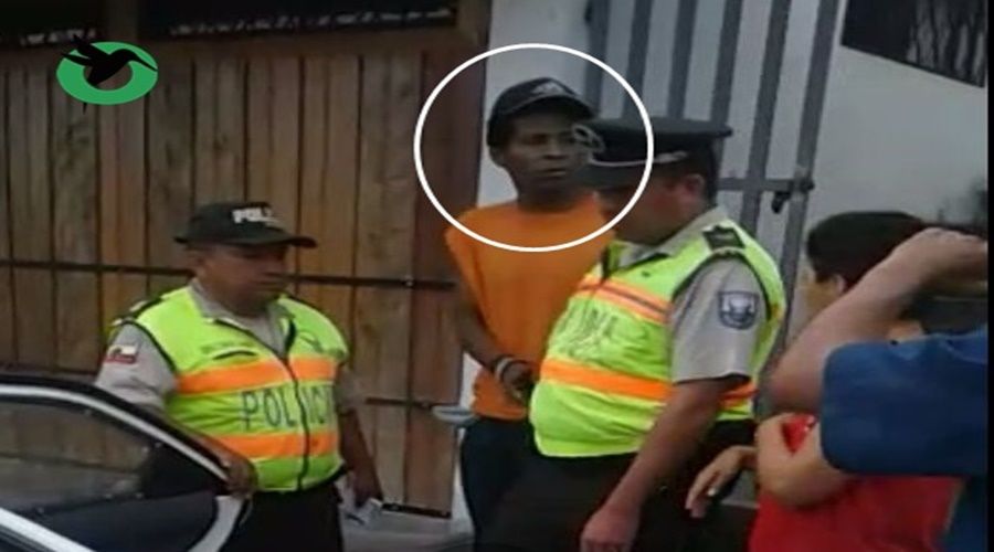 Atrapan a delincuente en le Barrio el Recreo