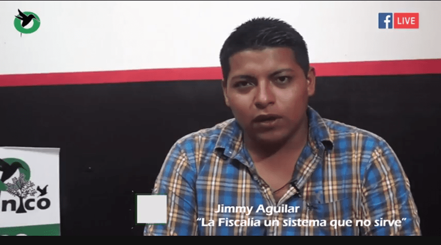 Jimmy Aguilar “La Fiscalía un sistema que no sirve”