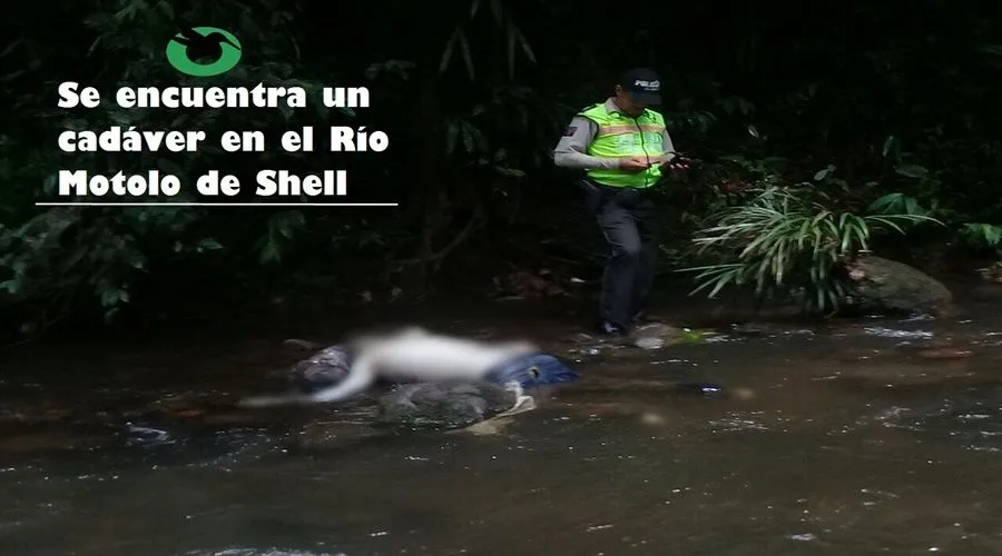 Cadáver es encontrado en río de Shell