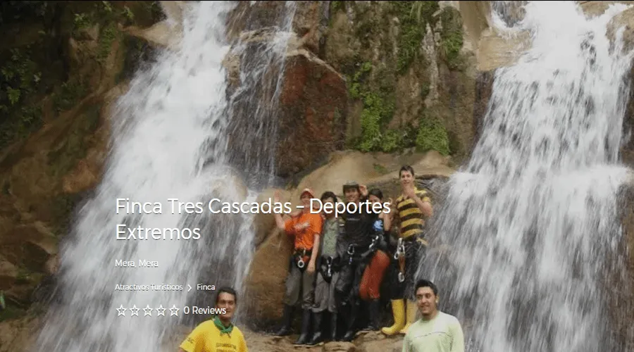 Finca Tres Cascadas – Deportes Extremos