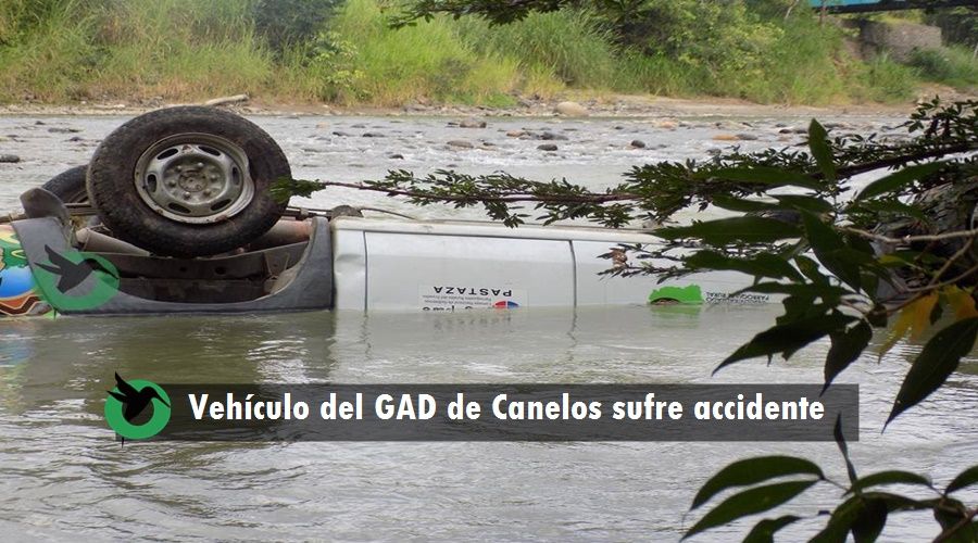 Accidente de tránsito en Canelos