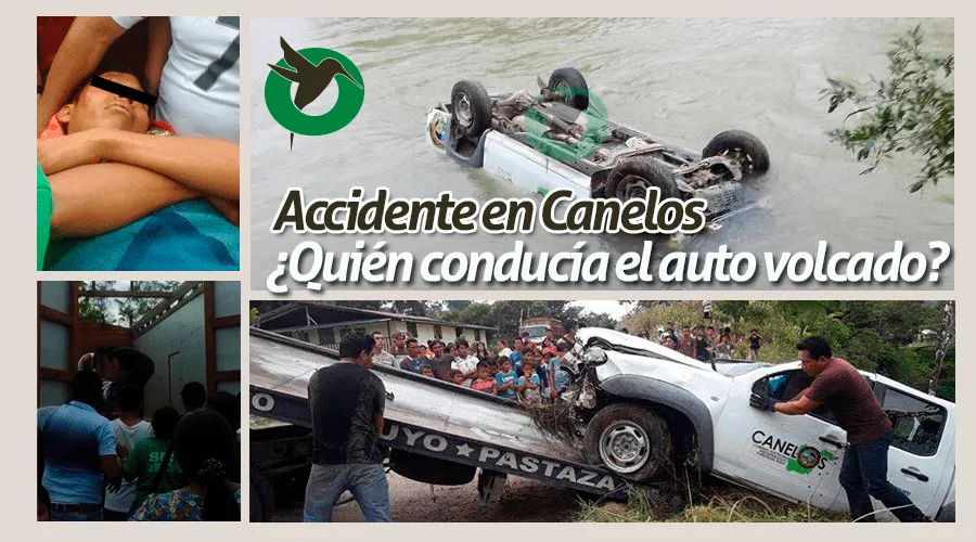 Accidente en Canelos
