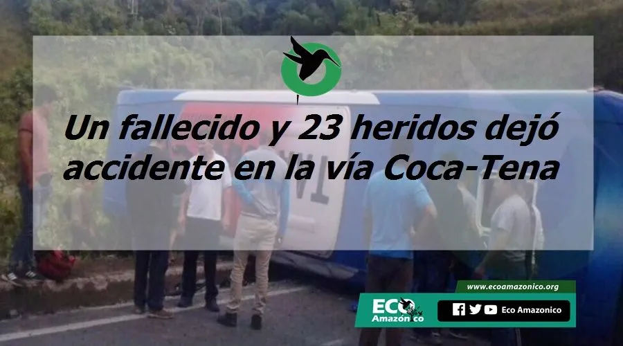 Fatal accidente en la vía Coca-Tena