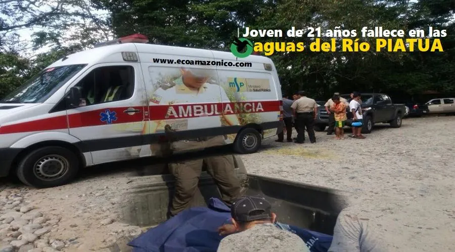Joven se ahoga en el Rio Puatua