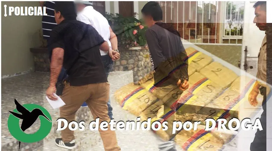 Dos detenidos por droga en Puyo