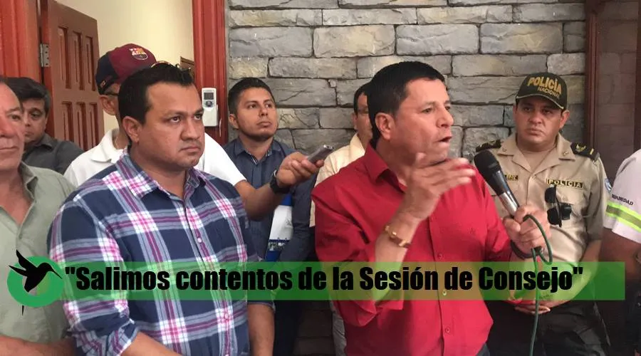 Transporte en Puyo sale satisfecho de sesión