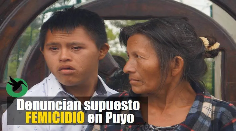 Femicidio en Puyo