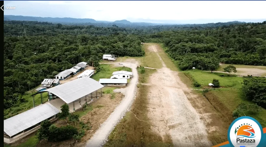 Vías de la Prefectura de Pastaza