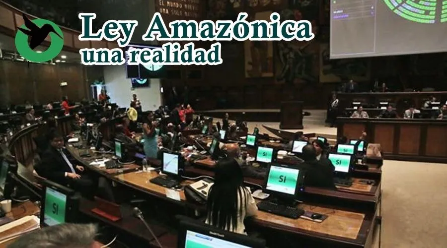 La Amazonia ahora tiene Ley.