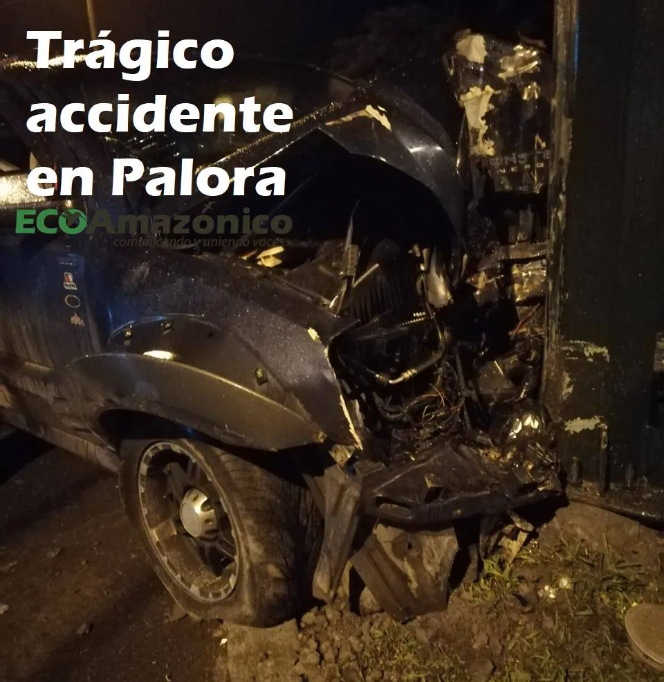 Trágico fallecimiento en Palora
