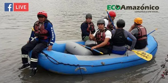 Dialogo con los Bomberos de la Shell sobre el rescate en los ríos
