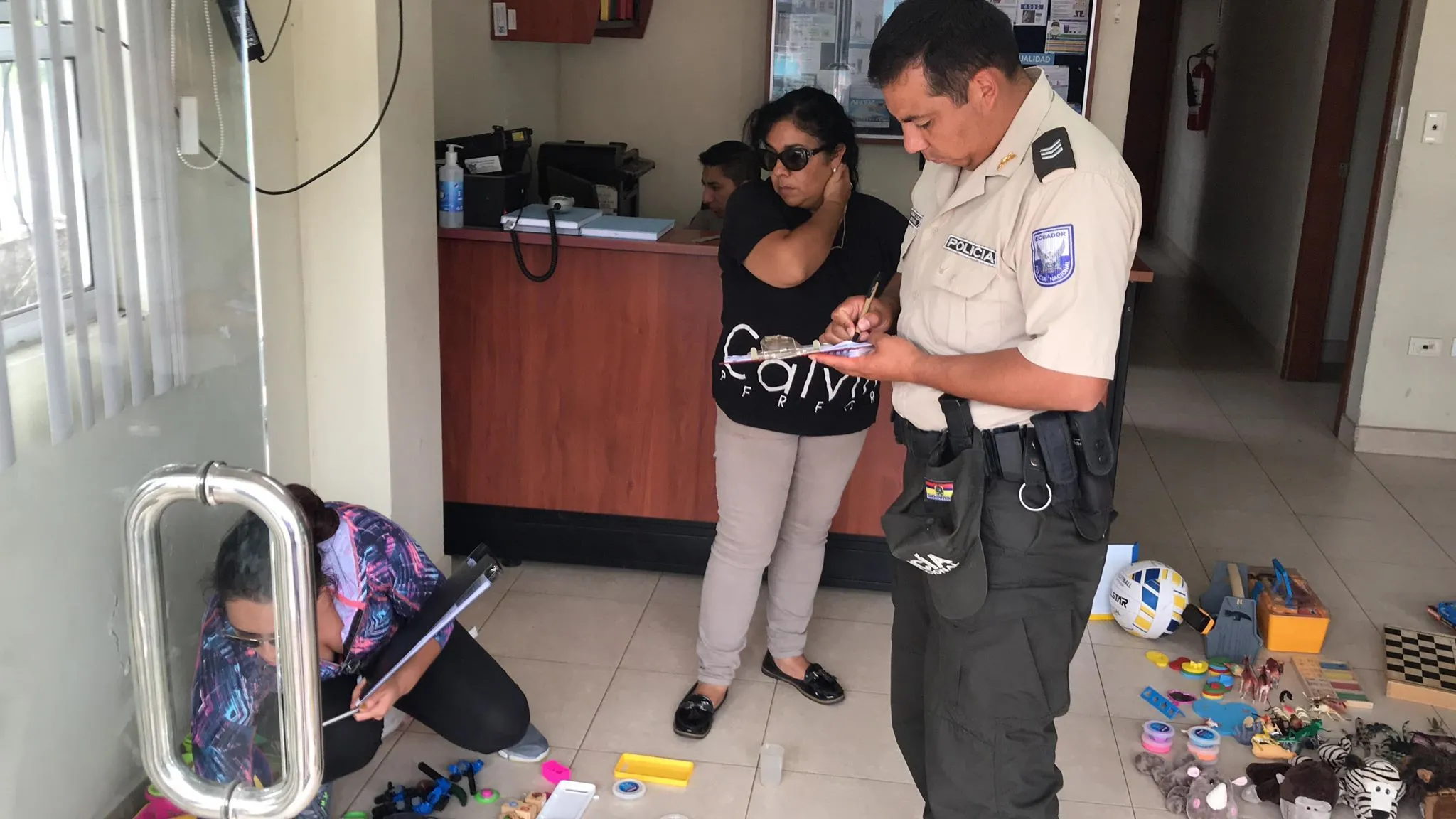 Recuperan una parte de los materiales robados de Fundación de Puyo