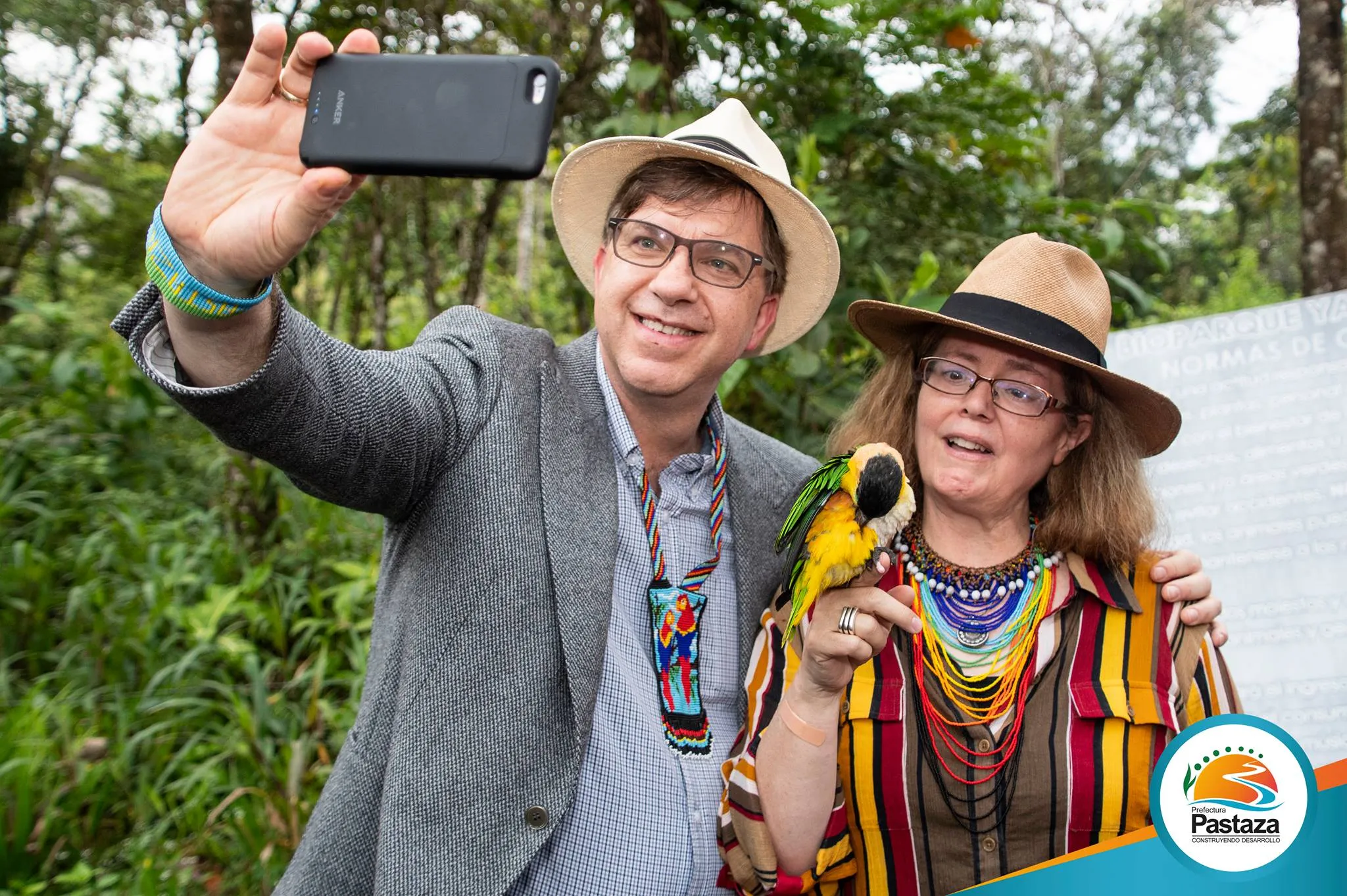 El embajador de EE-UU visita Pastaza
