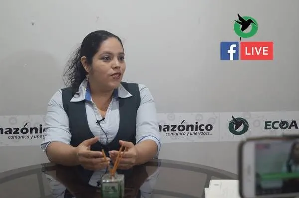 Johana Mendoza , jefe de crédito