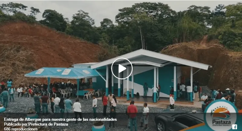 Se entrega albergue a Nacionalidades Indígenas