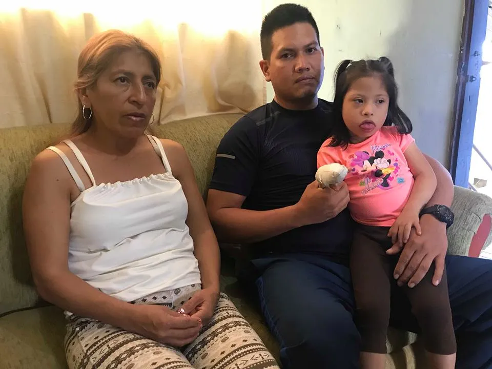 Incidente con una niña discapacitada en la Orquídea Amazónica puyo