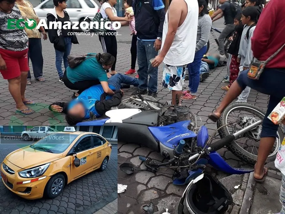 Accidente en le Mercado Mariscal