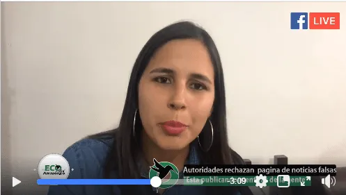 Autoridades rechazan las noticias de la pagina falsa "Alerta Pastaza"