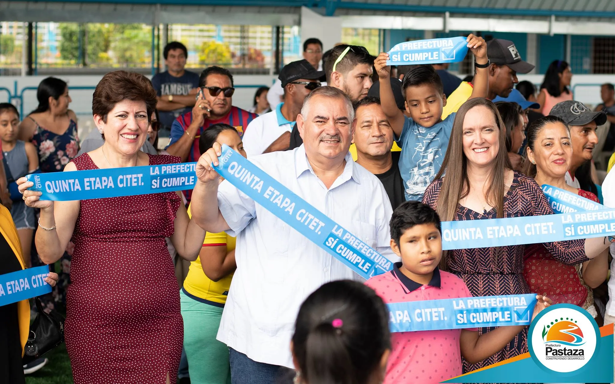 Inauguración de una cancha sintética en el CITET