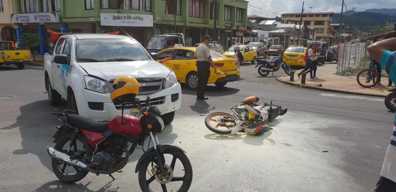 Accidente con un vehículo del Patronato Provincial de Pastaza