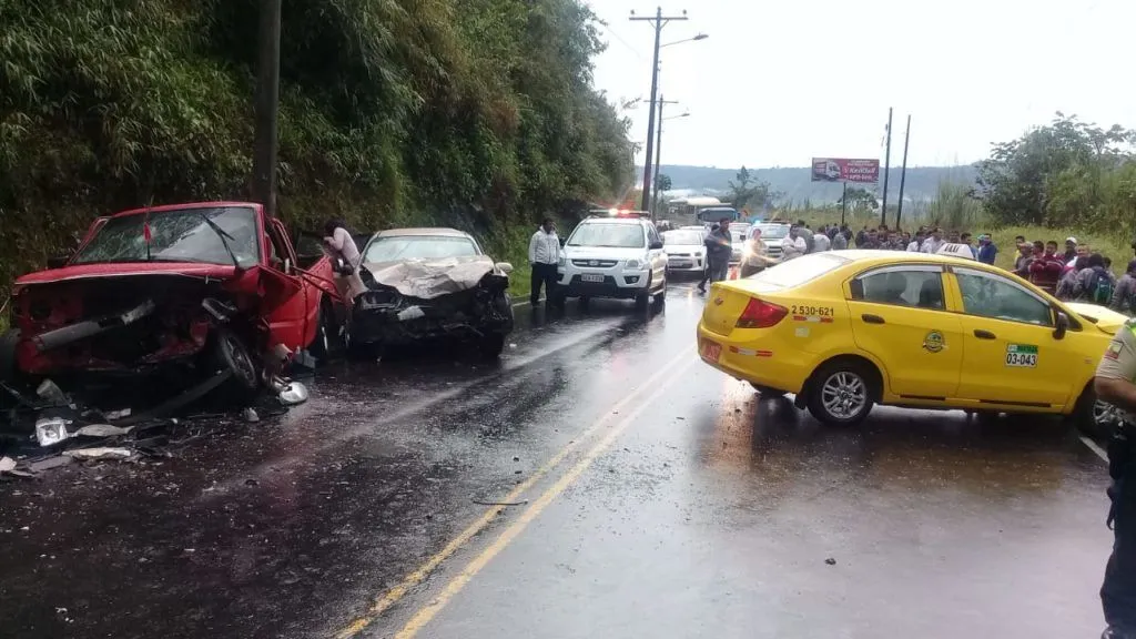 Accidente en Mera