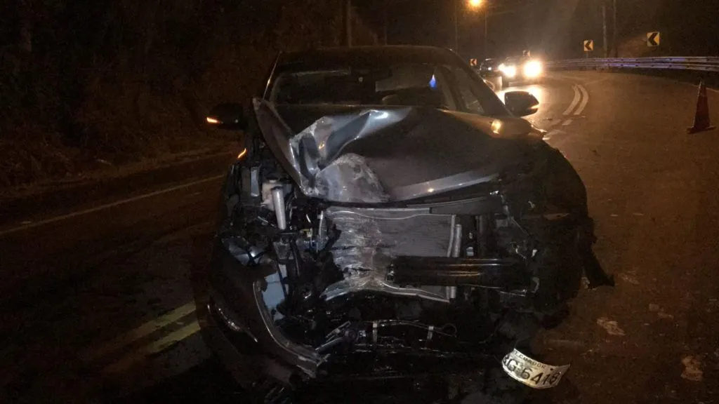 Accidente de Tránsito en sector de río Sandalias