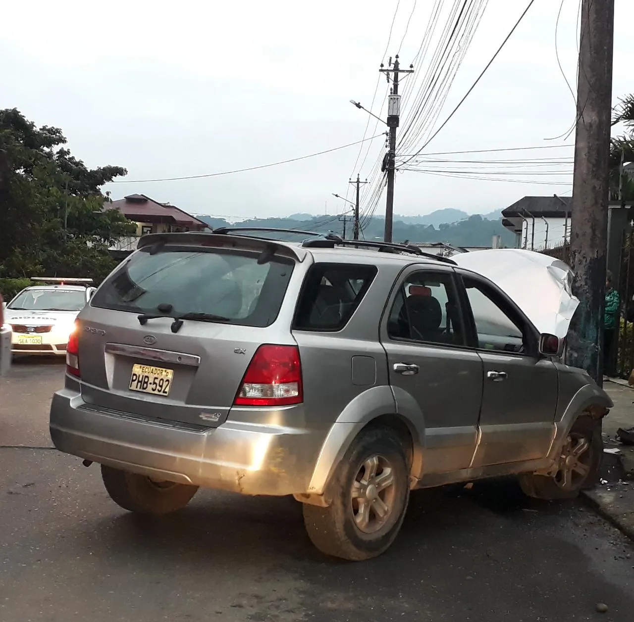 Accidente de Tránsito en el barrio Obrero