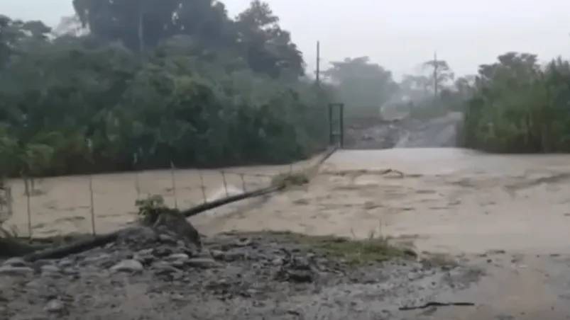 Crecida de ríos en Santa Clara causa complicaciones