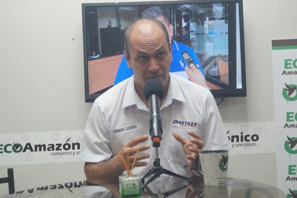 Germán Ledesma, candidato a la Prefectura de Pastaza